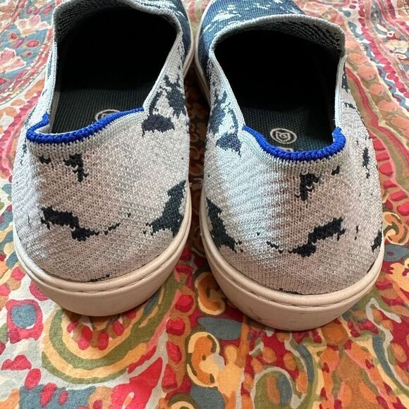 Rothy's The Sneaker in Sea Green Print size 10.5 - Picture 10 of 11